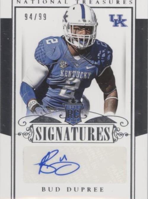 2015 Panini National Treasures College Bud Dupree #215