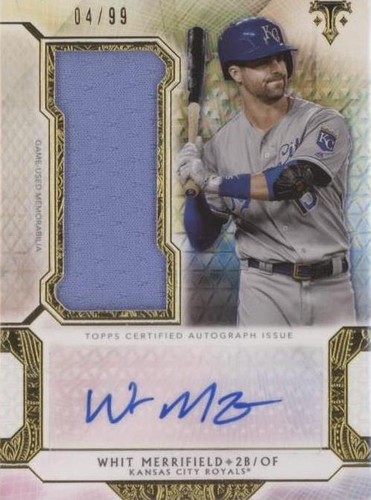 2018 Topps Triple Threads - Whit Merrifield #UAJR-WE