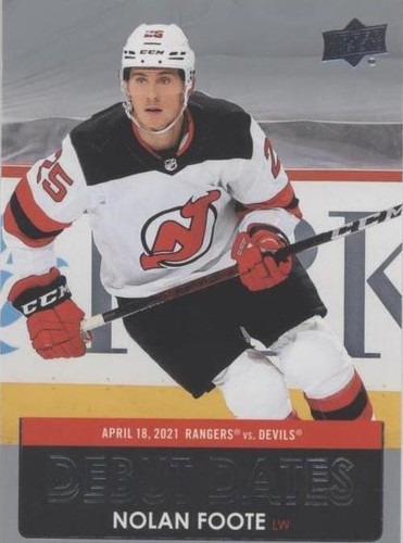 2021-22 Upper Deck Series 1 - Nolan Foote #DD-23