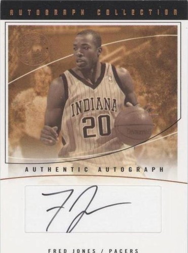2003-04 Flair Final Edition - Fred Jones #AC-FJ