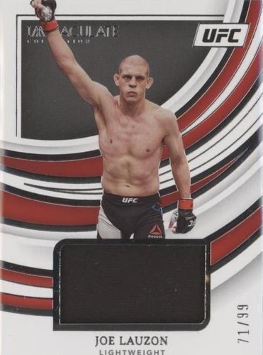 2022 Panini Immaculate Collection UFC - Joe Lauzon #FN-JLZ