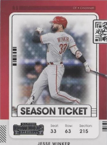 2021 Panini Contenders - Jesse Winker #26