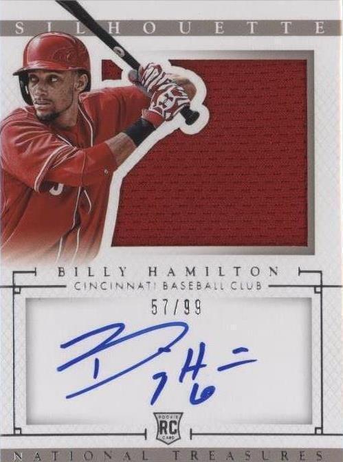 Panini National Treasures 2014 - Billy Hamilton #10