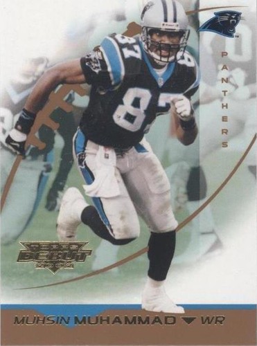 2002 Topps Debut Muhsin Muhammad #49