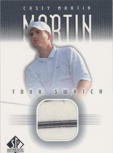 2001 SP Authentic - Casey Martin #CM-TS