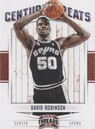 2012-13 Panini Threads - David Robinson #15