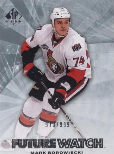 2011-12 SP Authentic - Mark Borowiecki #212