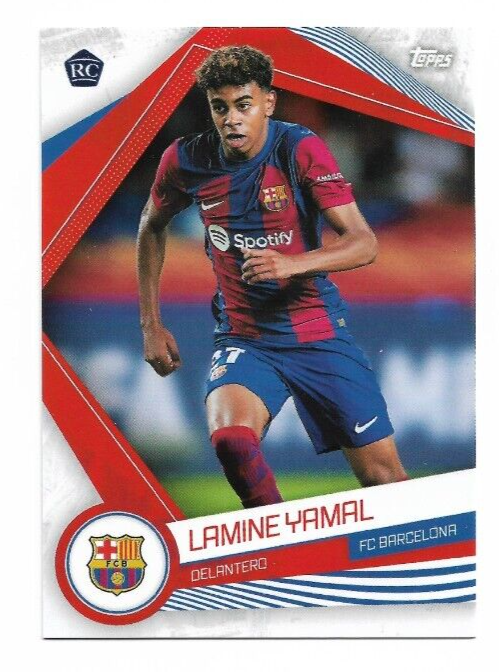 2023-24 Topps FC Barcelona Fan Set RC #BAR-17 Lamine Yamal