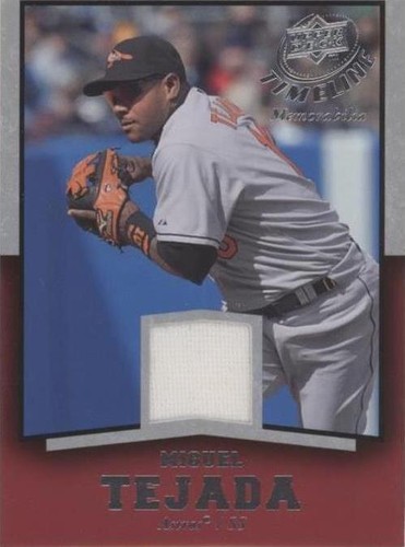 2008 Upper Deck Timeline - Miguel Tejada #TM-MT