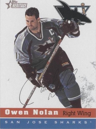2000-01 Topps Heritage - Owen Nolan #17
