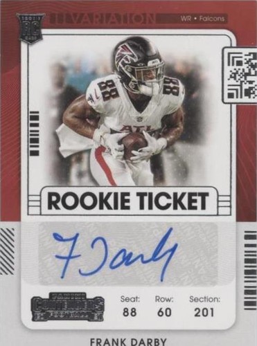 2021 Panini Contenders Frank Darby #229