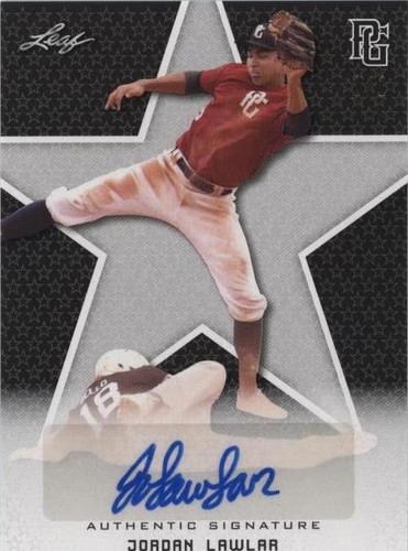 2020 Leaf Perfect Game National Showcase - Jordan Lawlar #BA-JL1