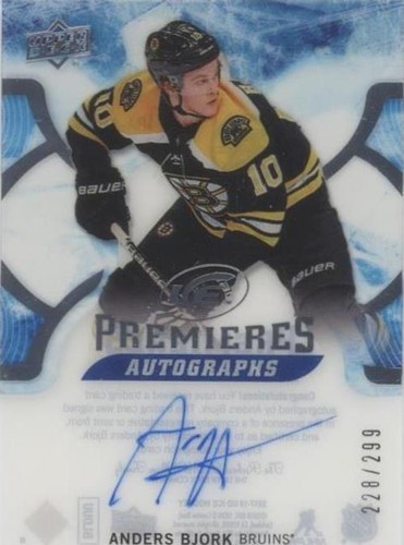 2017-18 Upper Deck Ice - Anders Bjork #IPA-AB