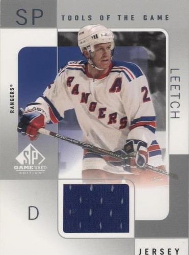 2000-01 SP Game Used Edition - Brian Leetch #BL