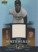 2006 Upper Deck Epic - Juan Marichal #EM-JM