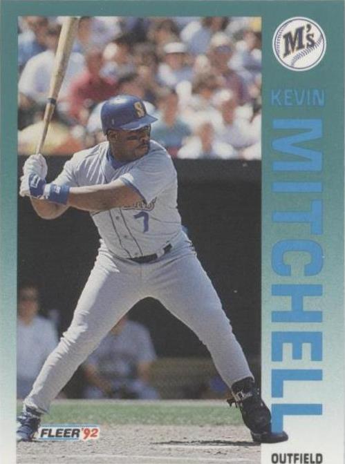 1992 Обновление Fleer - Кевин Митчелл #U-56