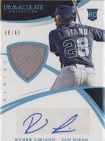 2015 Panini Immaculate Collection - Rymer Liriano #127