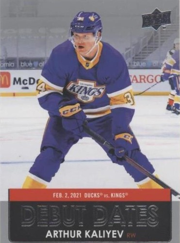 2021-22 Upper Deck Series 1 - Arthur Kaliyev #DD-4