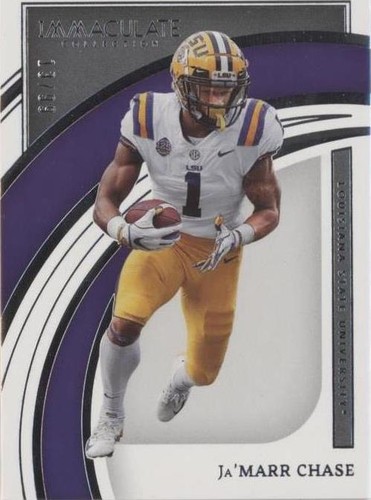 2022 Panini Immaculate Collection Collegiate Ja'Marr Chase #23