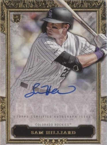 2020 Topps Five Star - Sam Hilliard #FSA-SH
