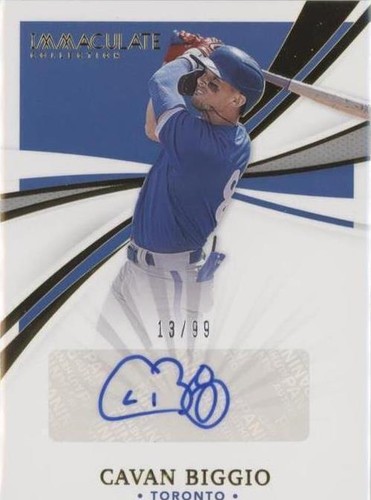 2021 Panini Immaculate Collection - Cavan Biggio #IS-CB