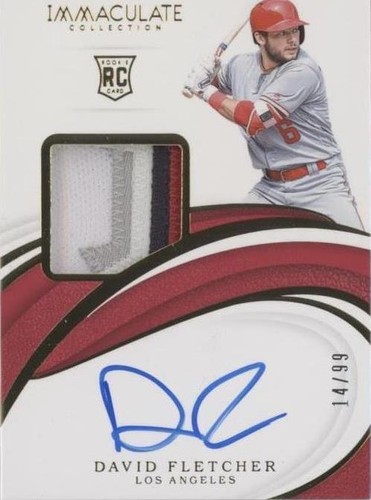 2019 Panini Immaculate Collection - David Fletcher #47