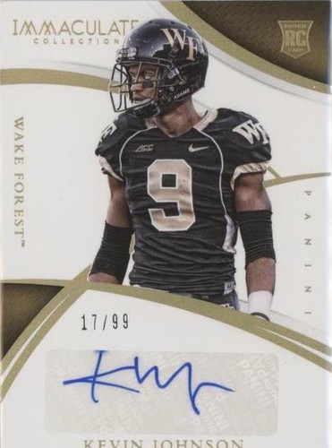 2015 Panini Immaculate Collection Collegiate Kevin Johnson #261