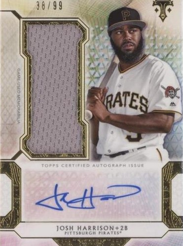 2018 Topps Triple Threads - Josh Harrison #UAJR-JHA