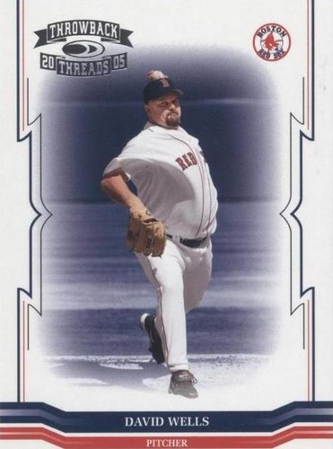 2005 Donruss Throwback Threads - David Wells #223
