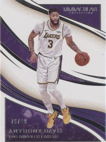 2019-20 Panini Immaculate Collection - Anthony Davis #55