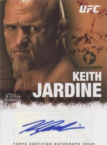 2010 Topps UFC Series 4 - Keith Jardine #FA-KJ