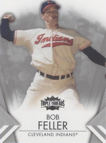 2012 Topps Triple Threads - Bob Feller #85