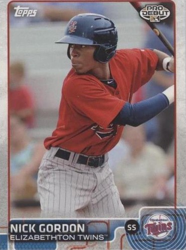 2015 Topps Pro Debut - Nick Gordon #175
