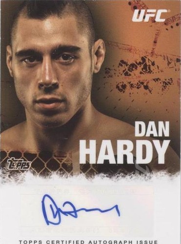 2010 Topps UFC Series 4 - Dan Hardy #FA-DH
