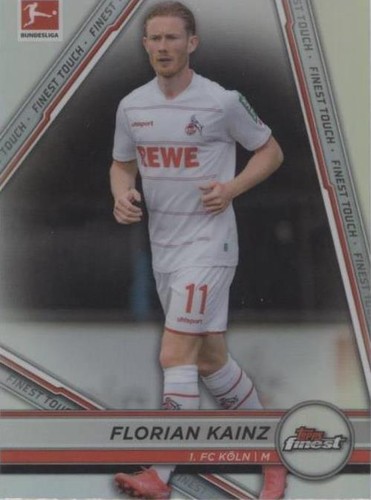 2021-22 Topps Finest Bundesliga Florian Kainz #FT-FK