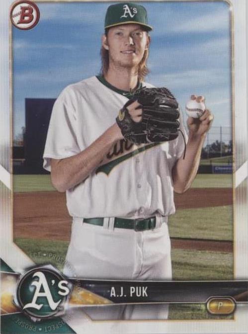 Bowman 2018 - A.J. Puk #BP142
