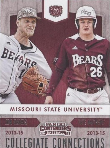 2015 Panini Contenders - Jon Harris Tate Matheny #9