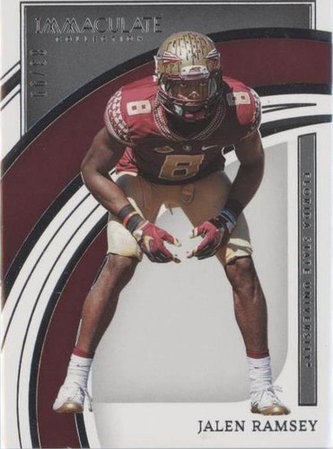 2022 Panini Immaculate Collection Collegiate Jalen Ramsey #45