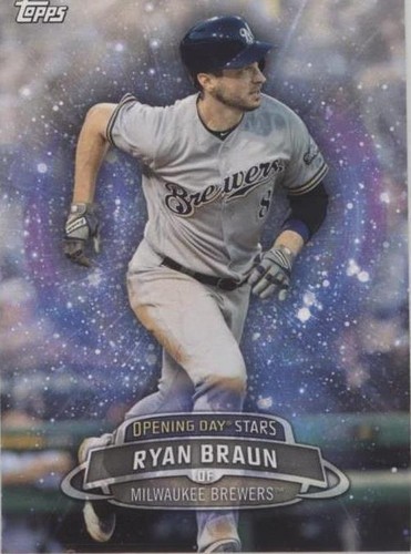 2017 Topps Opening Day - Ryan Braun #ODS-39