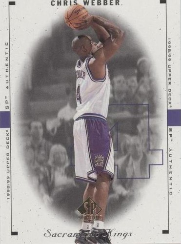 1998-99 SP Authentic - Chris Webber #72
