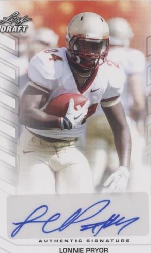 2013 Leaf Draft Lonnie Pryor #BA-LP1