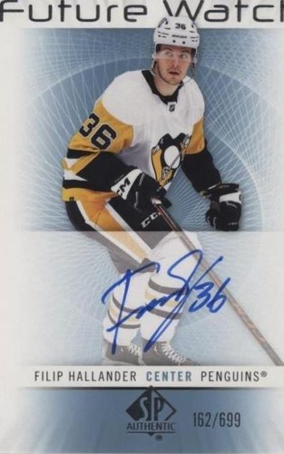 2022-23 SP Authentic - Filip Hallander #RFWA-FH