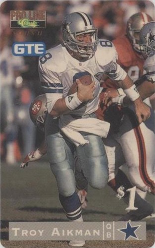 1995 Classic Pro Line Troy Aikman #4