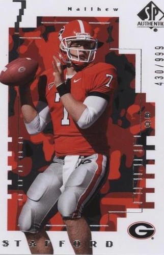 2014 SP Authentic Matthew Stafford #FW-1