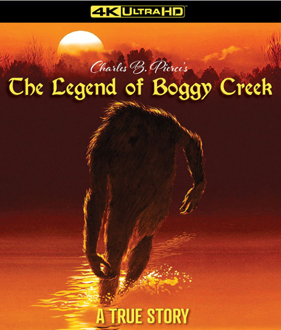 THE LEGEND OF BOGGY CREEK 4K UHD HDR 10+ 5.1 SURROUND BONUSES BIGFOOT MOVIE