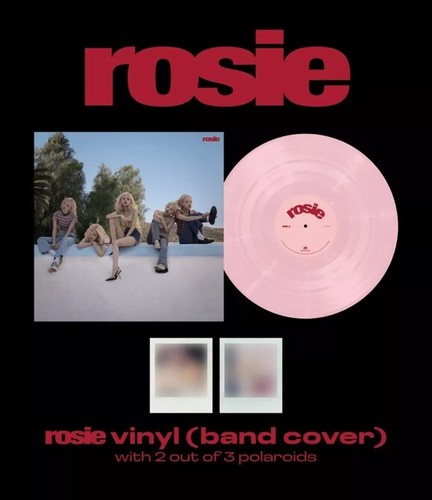 ROSE ROSIE pink Vinyl レコード ピンク bandcover ROSÉ Rosie (Band Cover) Baby Pink Vinyl LP LIMITED EDITION