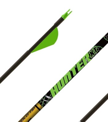 GOLD TIP HUNTER XT - HUNTING ARROWS SPINE 400, 340, 300 - 6 PACK