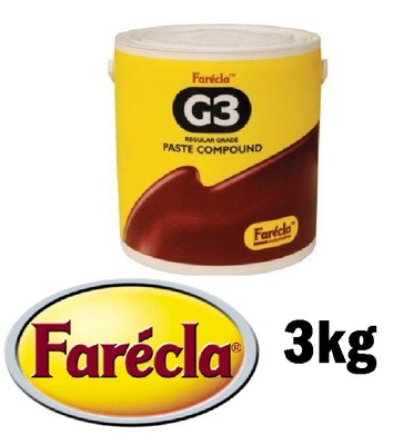 Farecla G3 Finishing Compound Paste Polish 3kg Regular Cutting Rubbing G3-3000