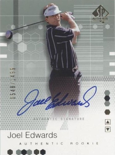2002 SP Authentic - Joel Edwards #105