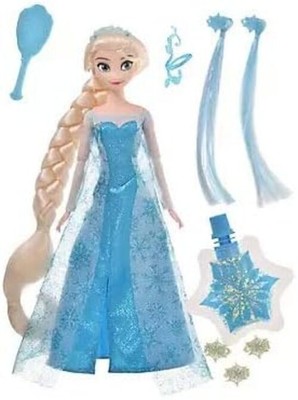 Disney Store Japan Frozen Elsa Classic Doll Hair Arrangement Height 12.59 inch